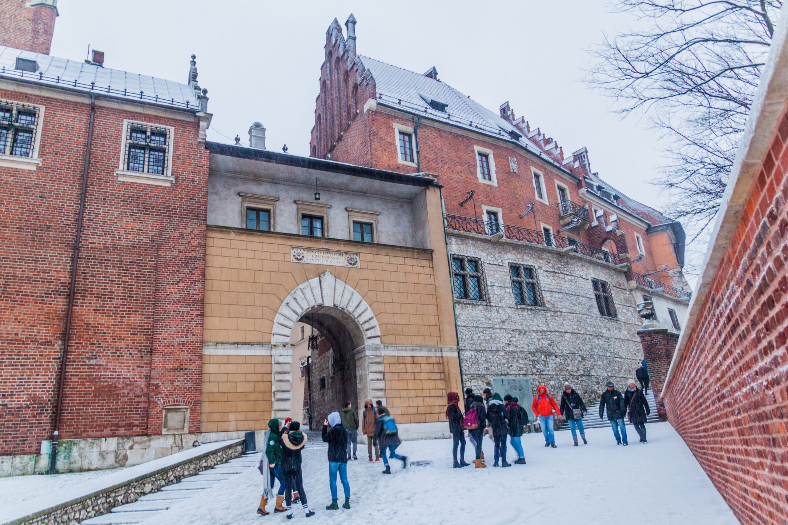 Krakow polsk vader Vintertid