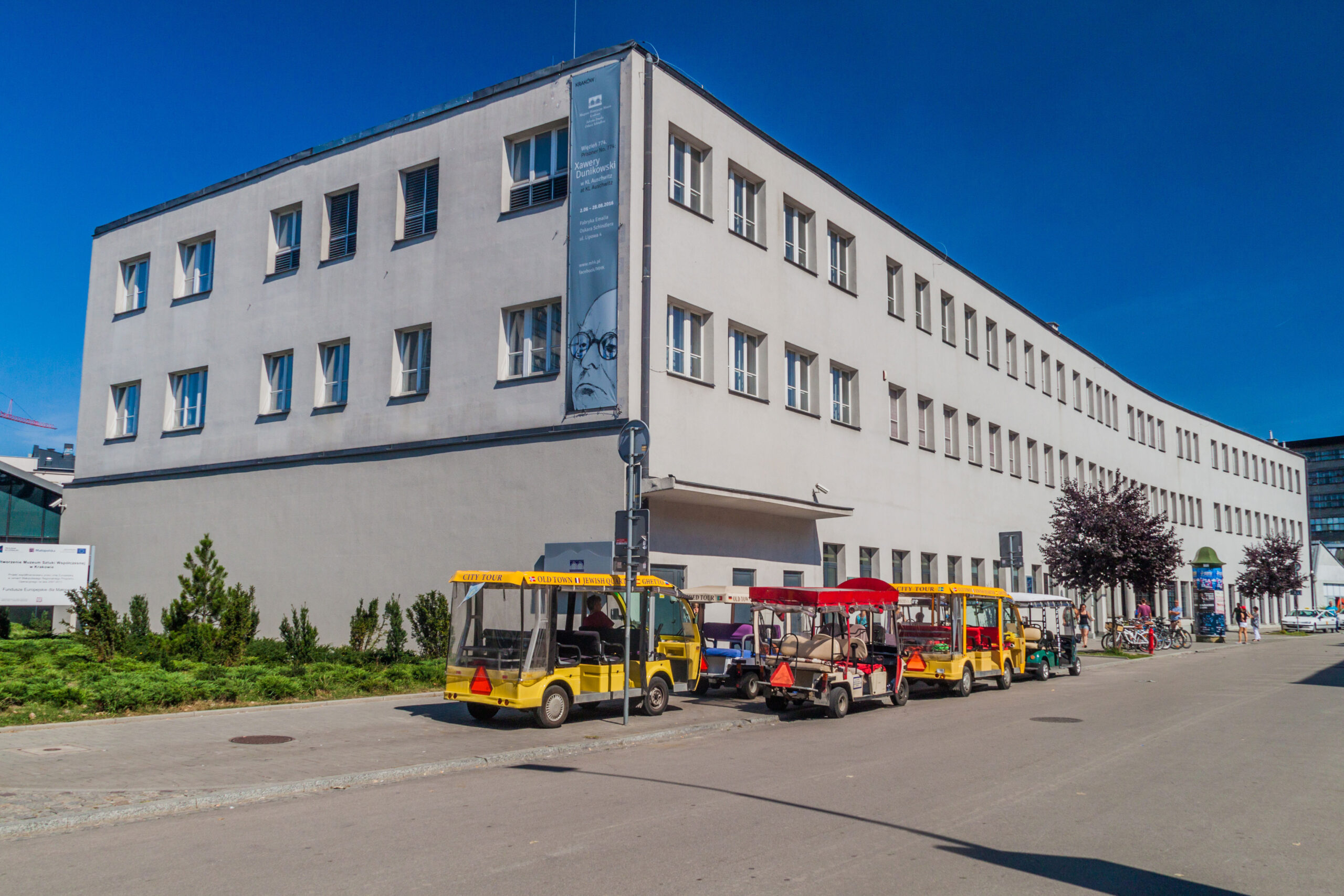 Oskar Schindlers fabrik Krakow guide