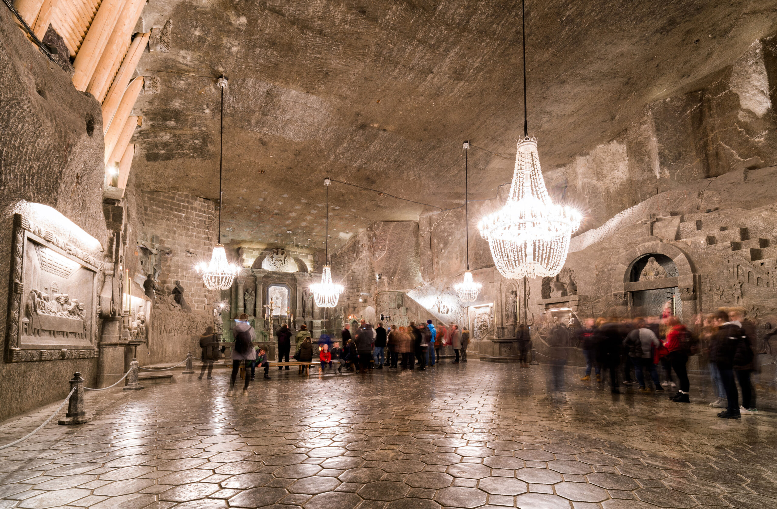 Wieliczka saltgruva Krakow