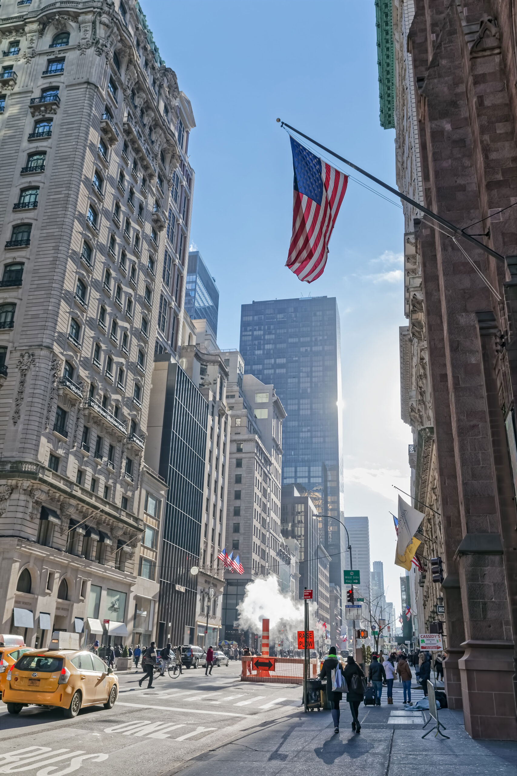 Fifth Avenue New York City rekommenderade omraden stadsdelar