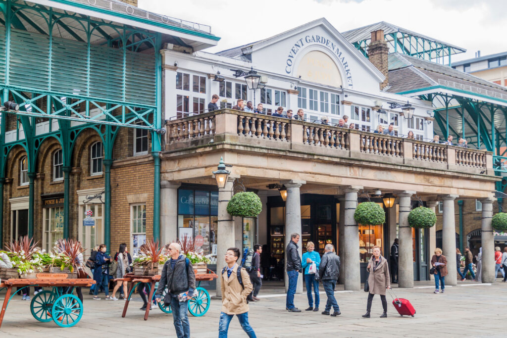 Covent Garden London Rekommenderade omraden stadsdelar
