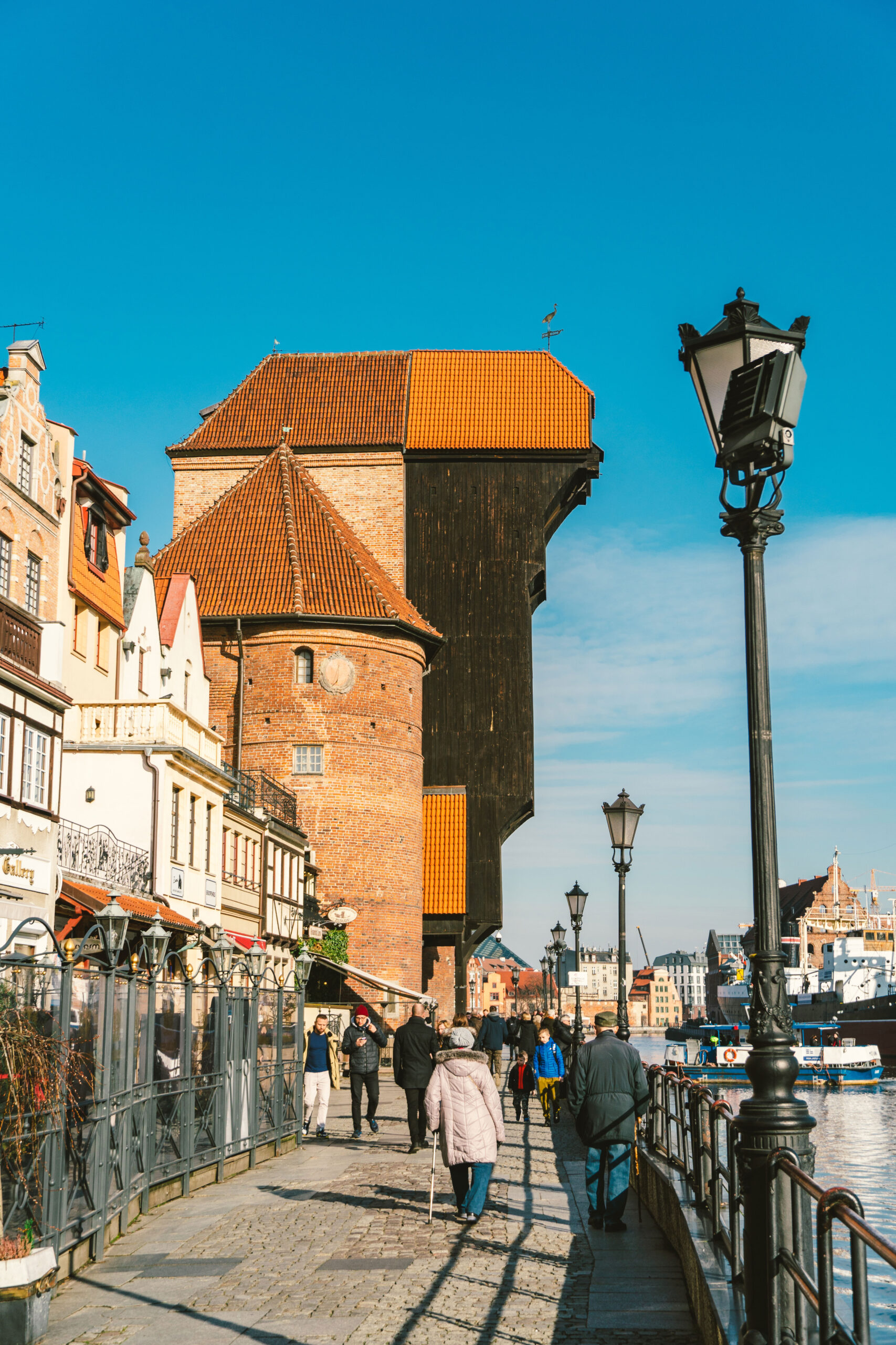 Gdansk kranen Polen reseguide