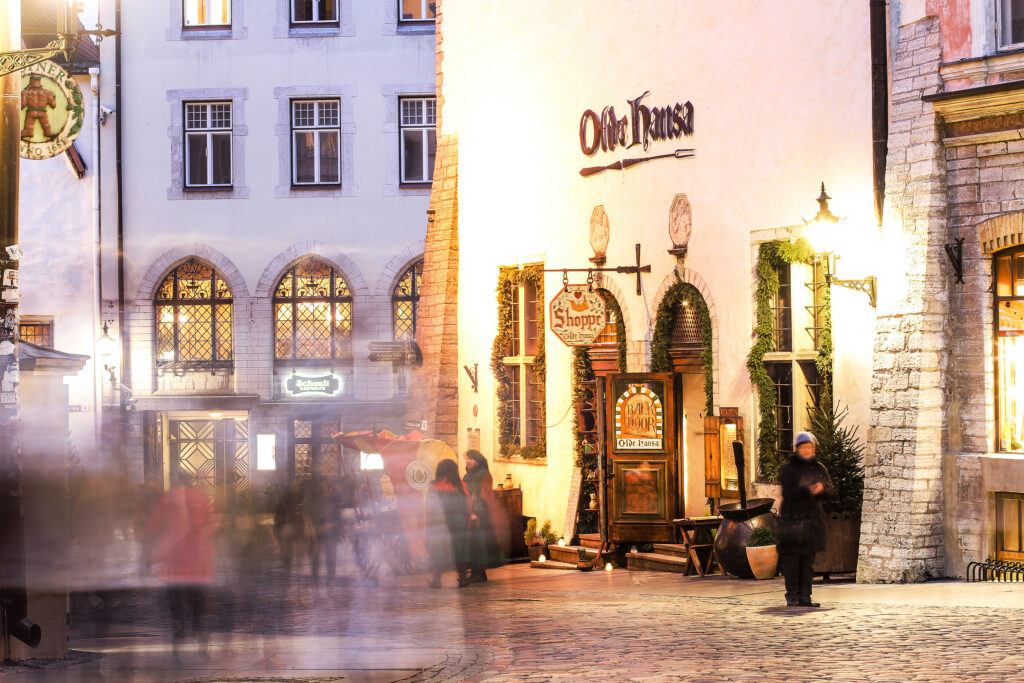 Matupplevelser mat Tallinn Olde Hansa restaurang