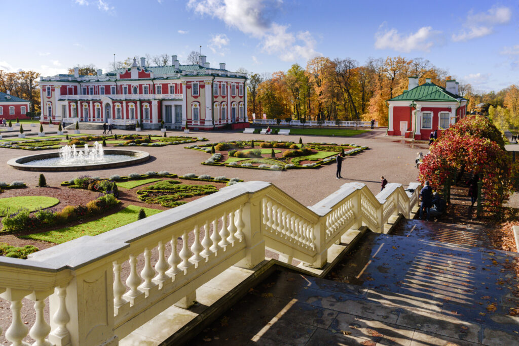 Parken och palatset Kadriorg Tallinn gamla stad reseguide