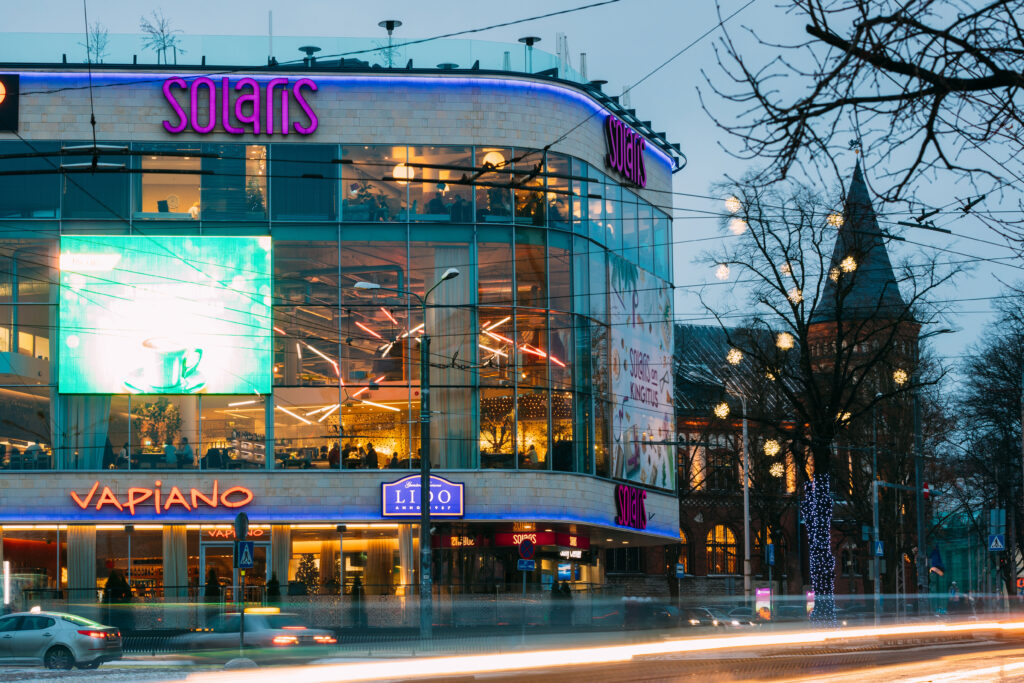 Solaris Center Shopping Tallinn reseguide