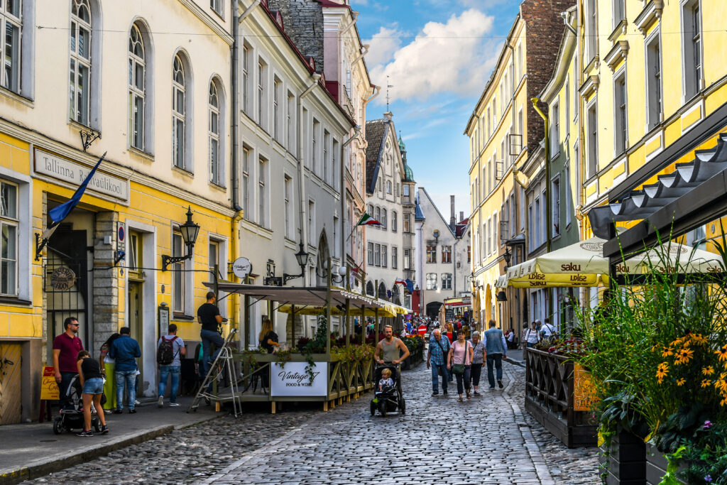 Tallinn shopping reseguide gamla stan