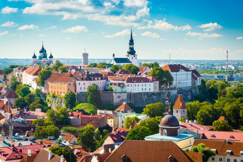 Utsikten fran Toompea Tallinn reseguide
