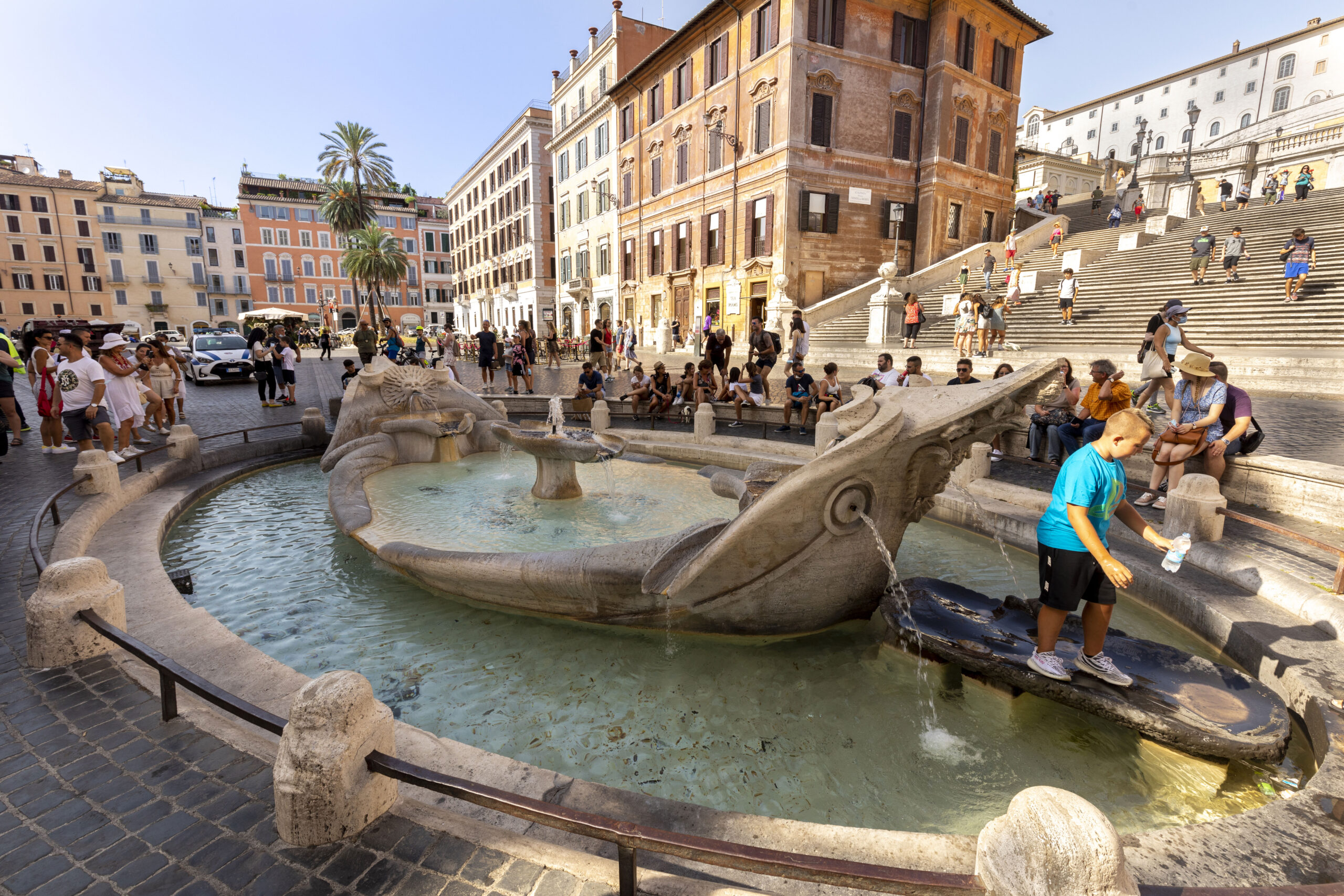 Spanska Trappan i Rom - Italien