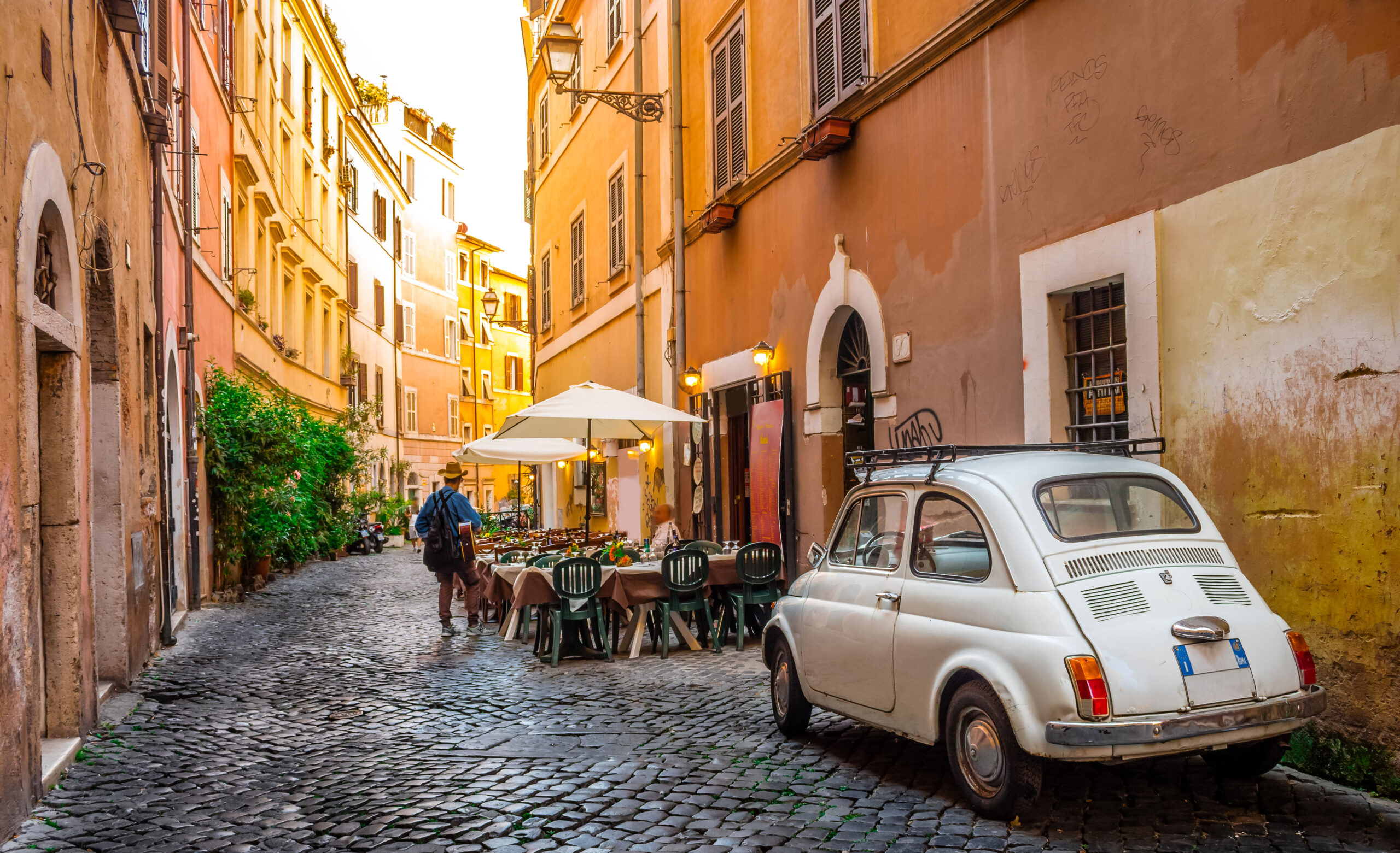 Trastevere rekommenderade områden och stadsdelar i Rom