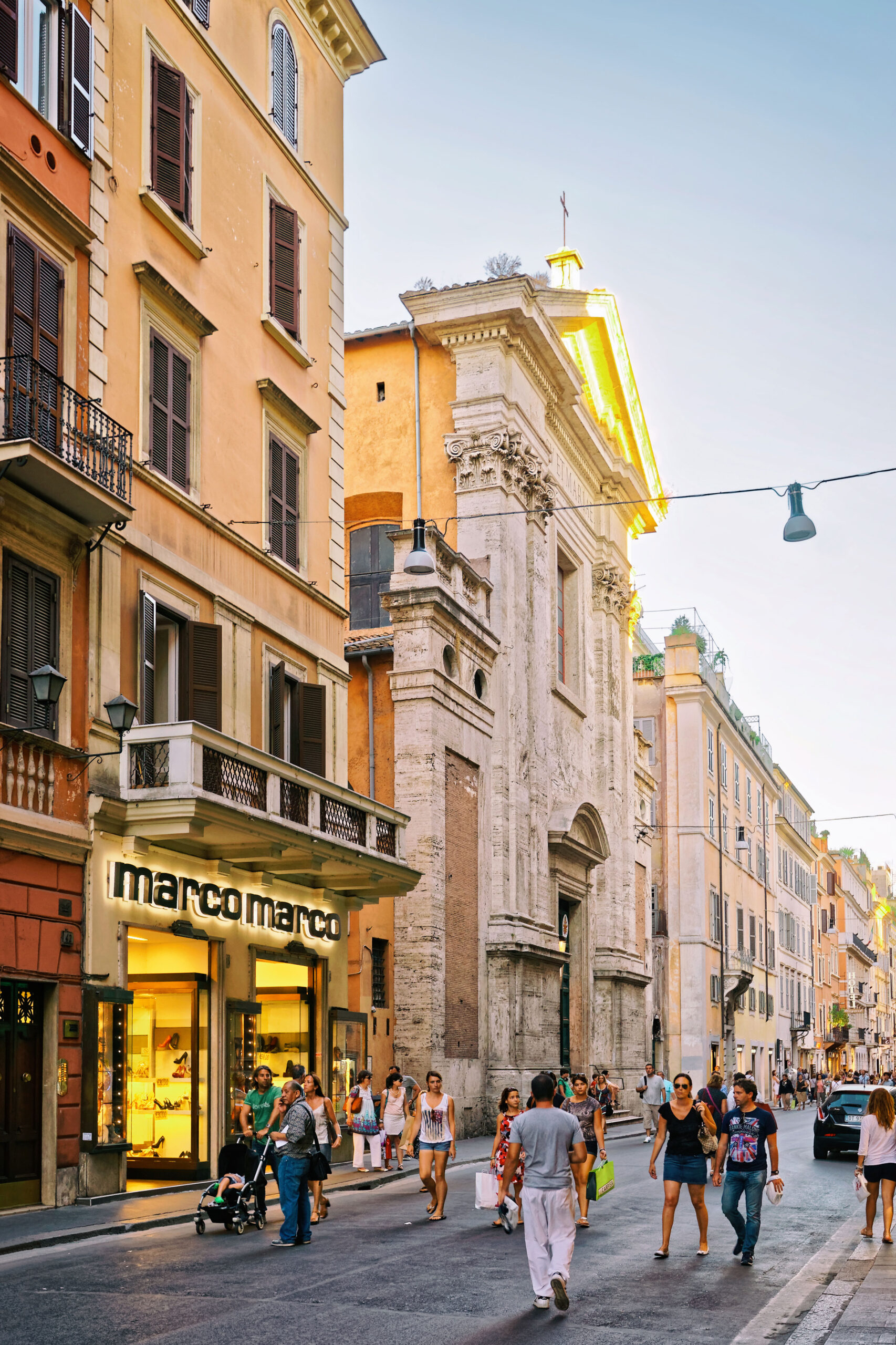 Via del Corso Rom shopping reseguide