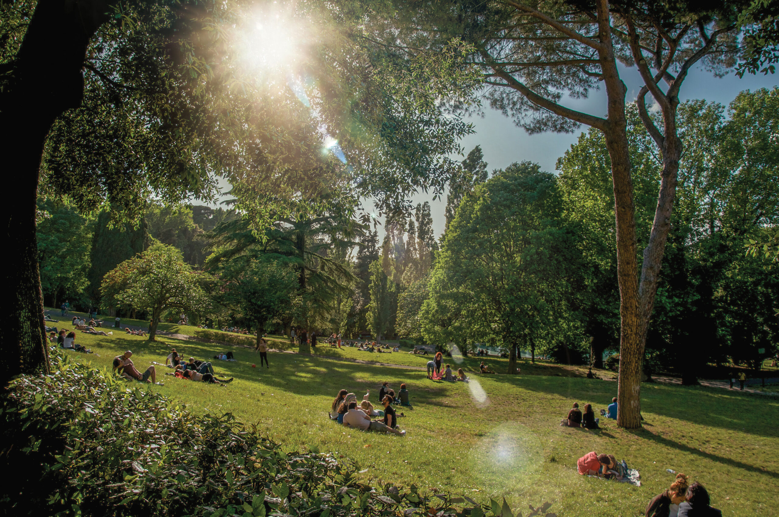 Villa Borghese i Rom - Italien