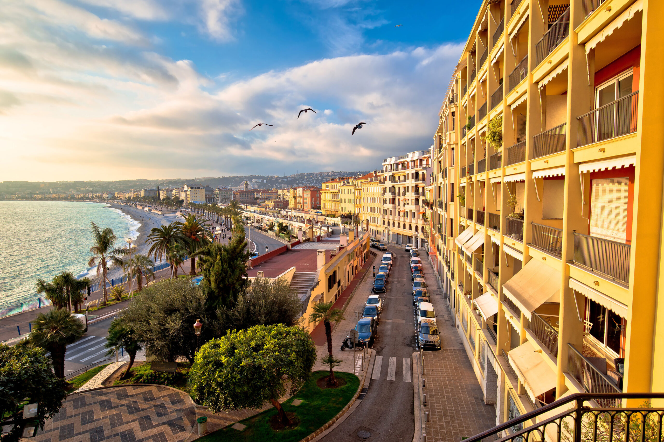 Le Port Hamndistriktet i Nice 