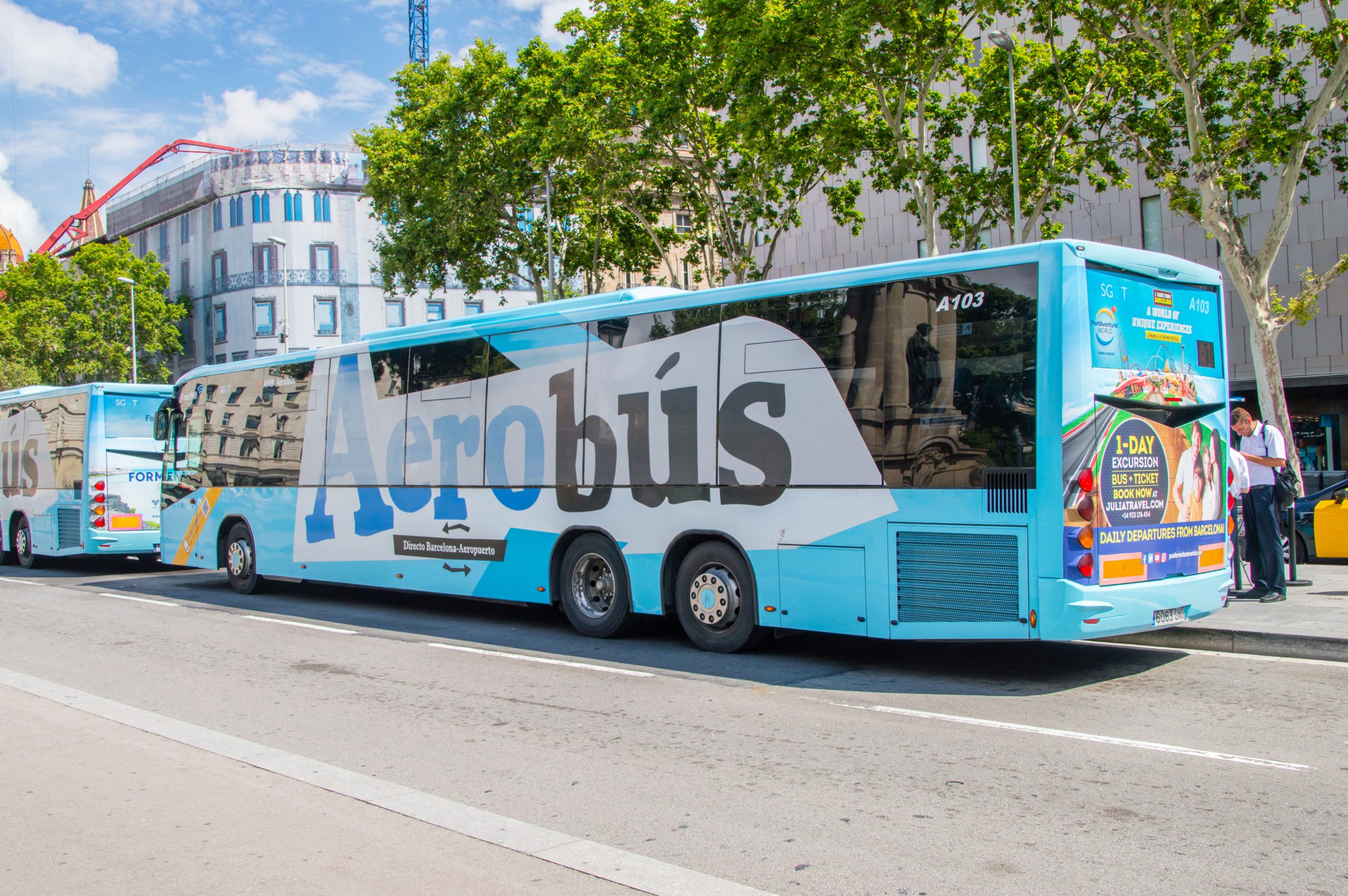 Slutsats transport från Barcelona flygplats till centrum