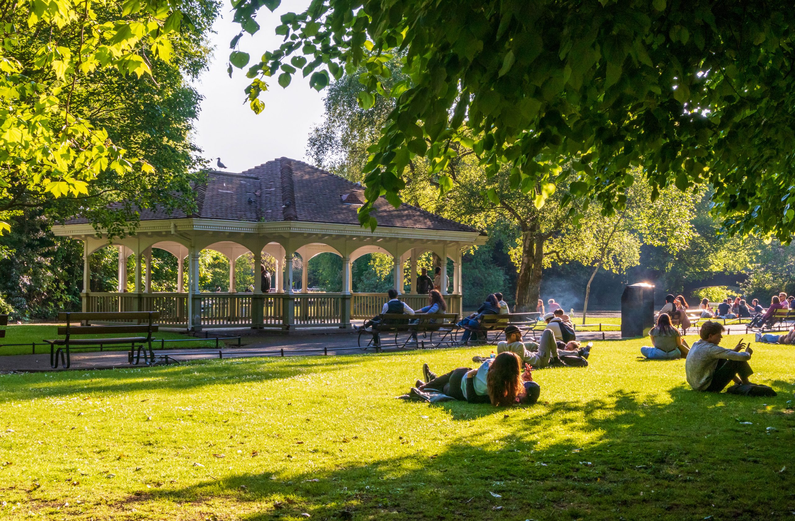 Merrion Square & St Stephen’s Green i Dublin