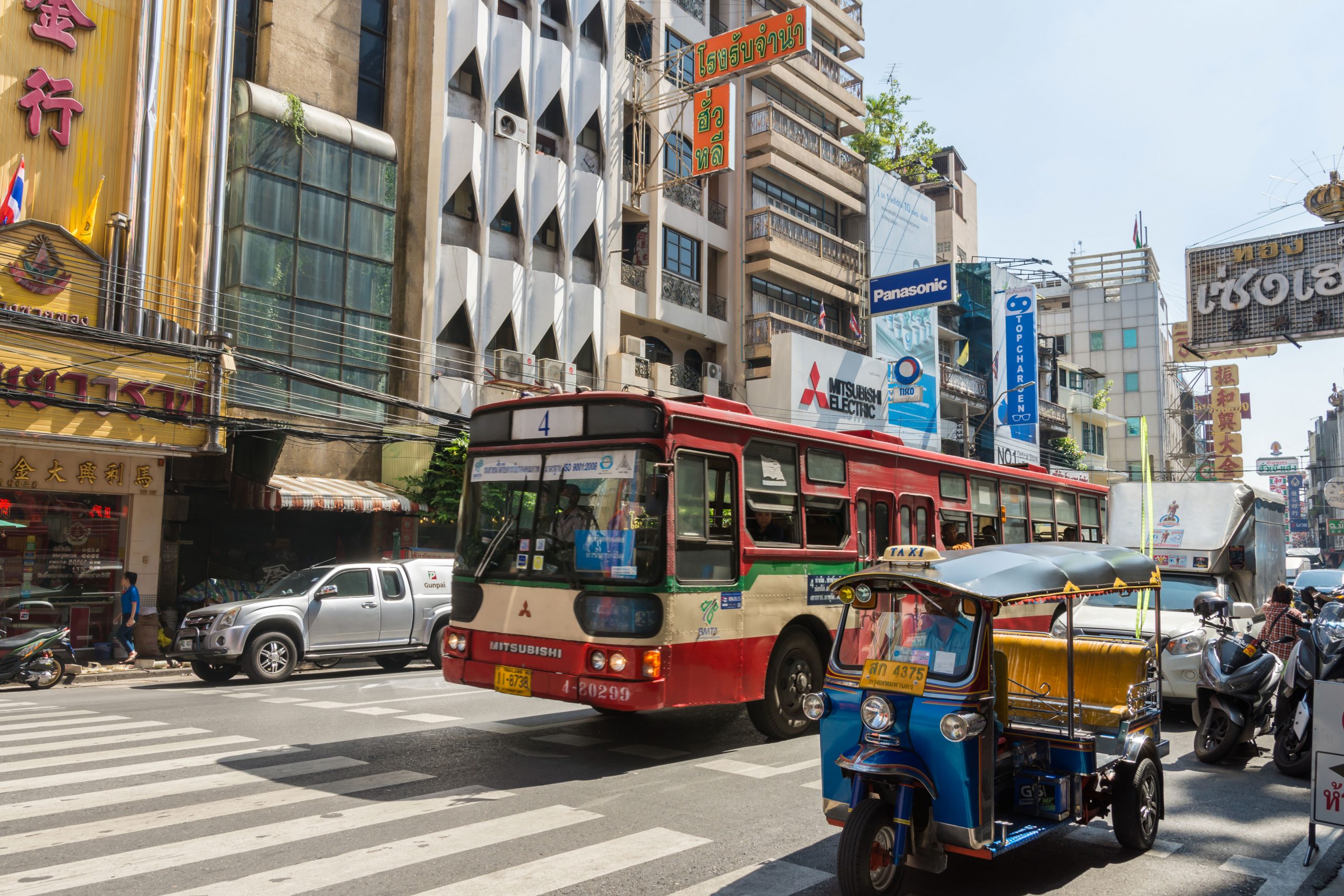 Chinatown i Bangkok - rekommenderade stadsdelar