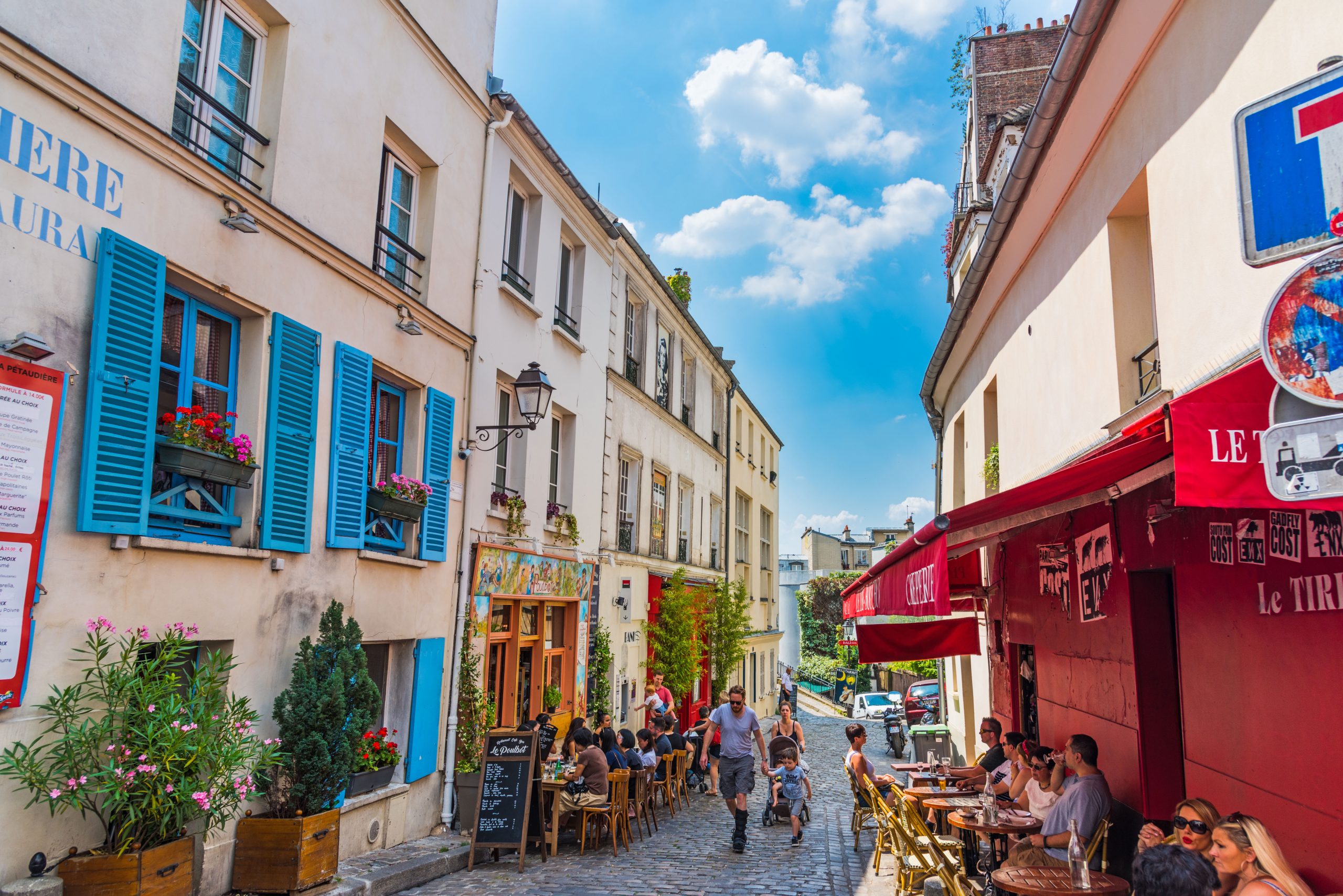 Montmartre i Paris - rekommenderade områden och stadsdelar