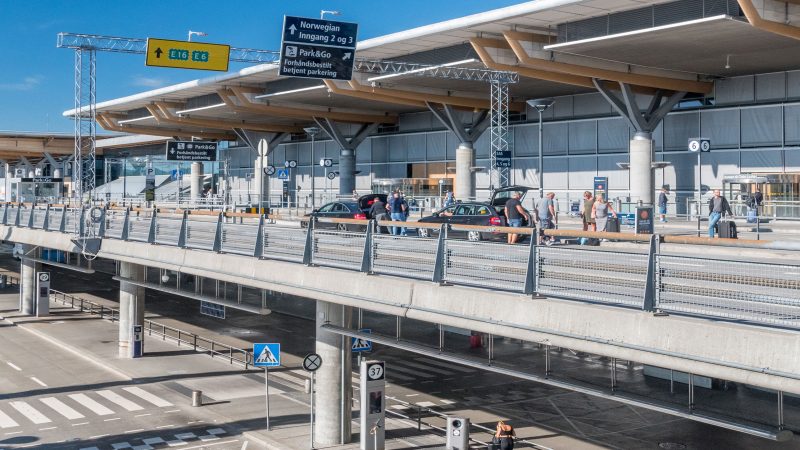 Transport från flygplatsen till centrum av staden i Oslo
