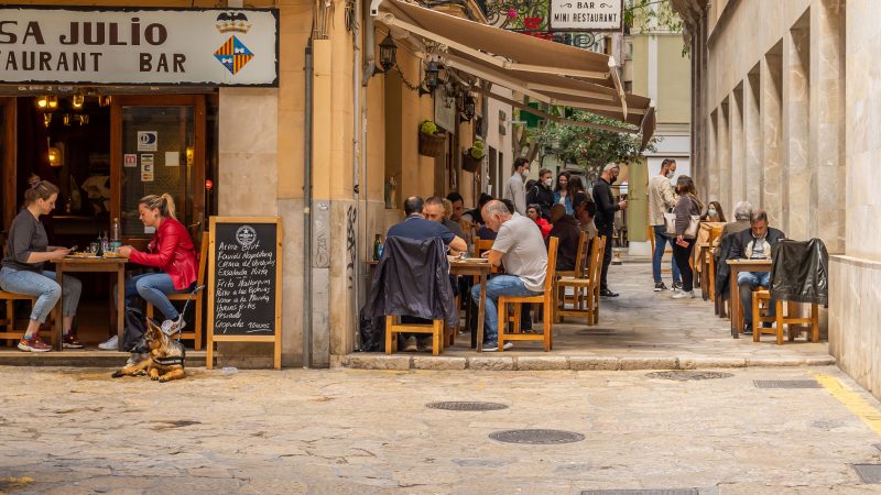 Transport från flygplatsen till centrum av staden Palma de Mallorca