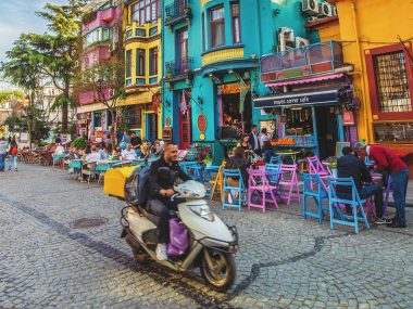 Rekommenderade områden och stadsdelar i Istanbul