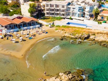 Rekommenderade områden och stadsdelar på Kreta