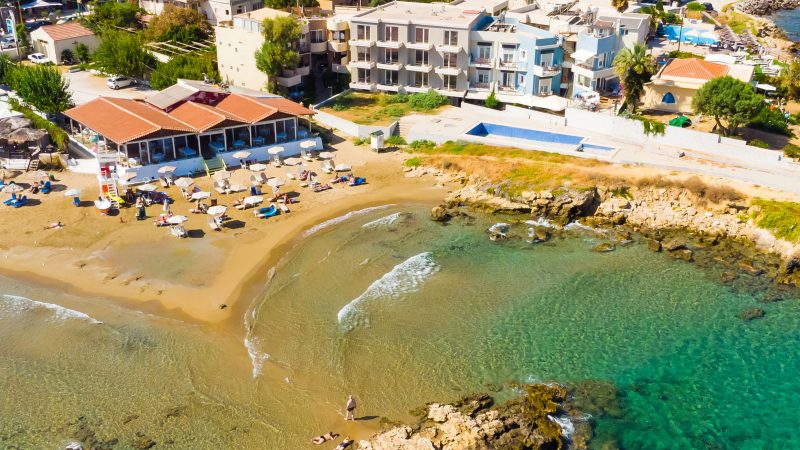 Rekommenderade områden och stadsdelar på Kreta