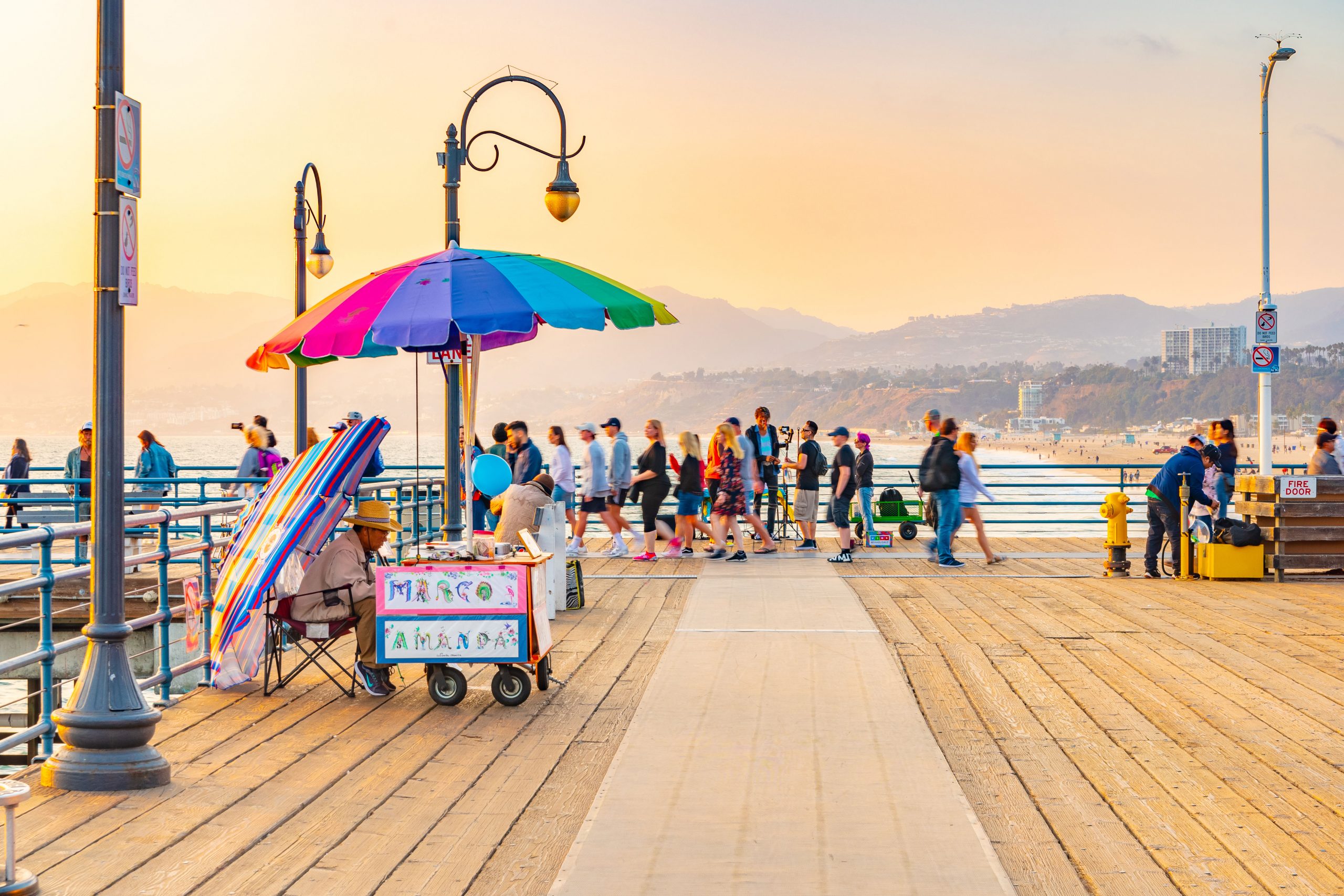 Santa Monica i Los Angeles - rekommenderade områden