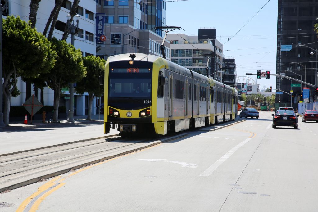 Tunnelbanan/Metro Light Rail i Los Angeles