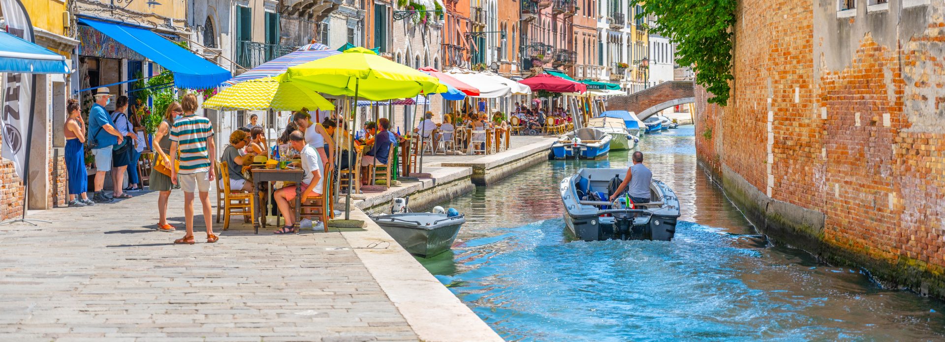 Rekommenderade områden och stadsdelar i Venedig