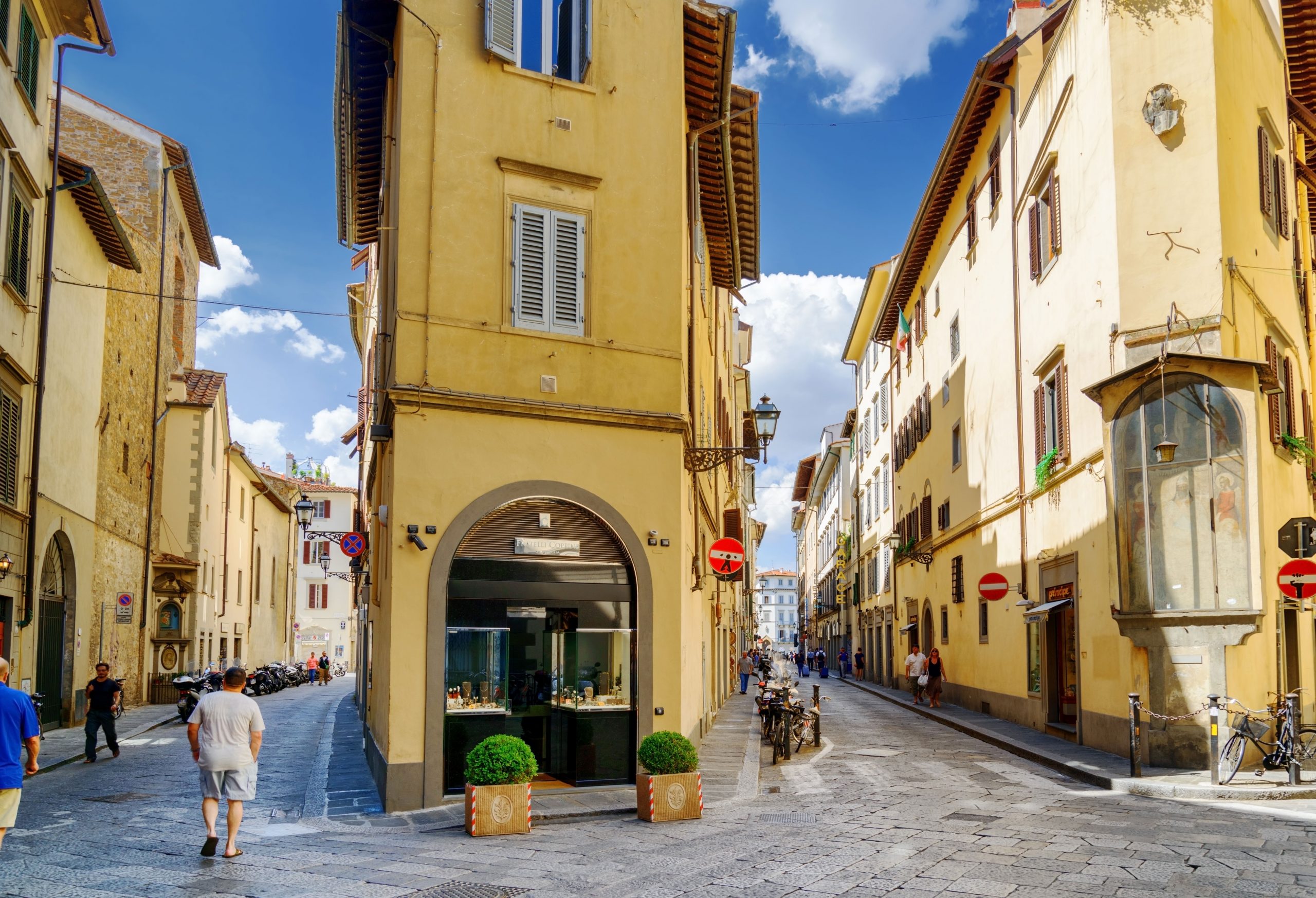 Via Della Spada shopping i Florens