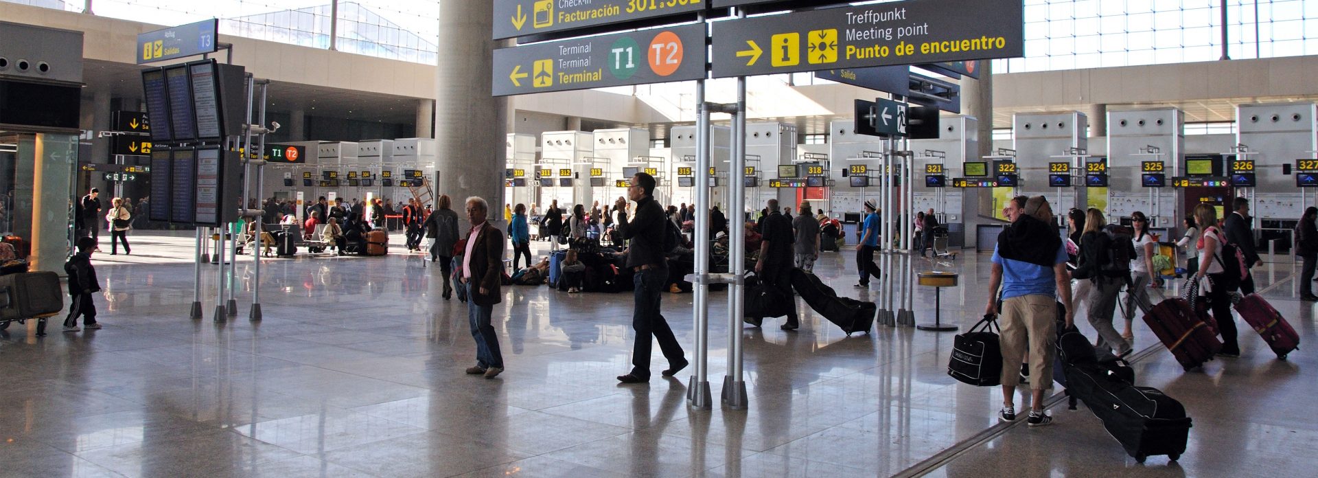 Transport från flygplatsen till centrum av staden Marbella