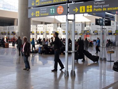 Transport från flygplatsen till centrum av staden Marbella