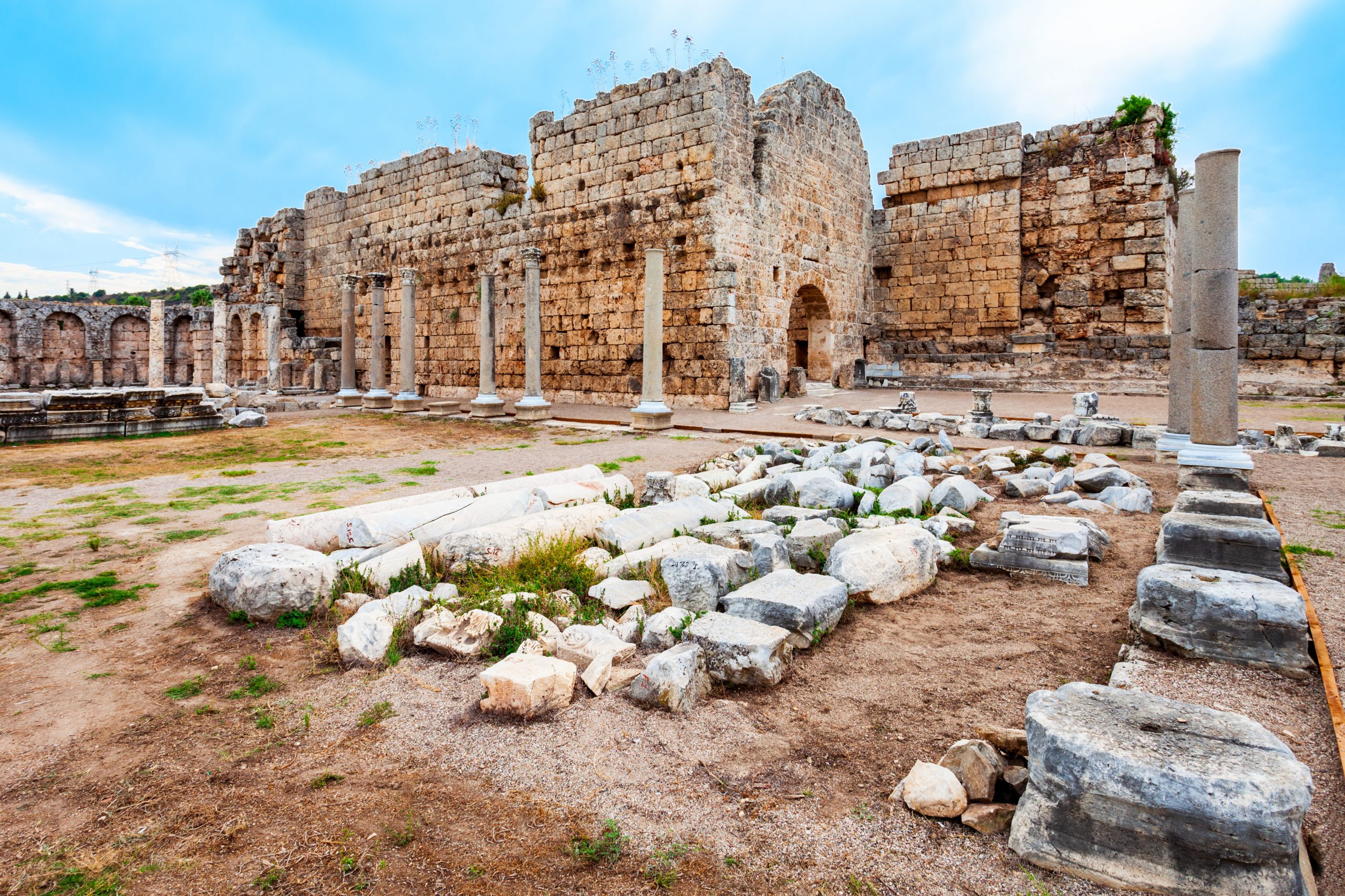 Besök unika Perge i Antalya