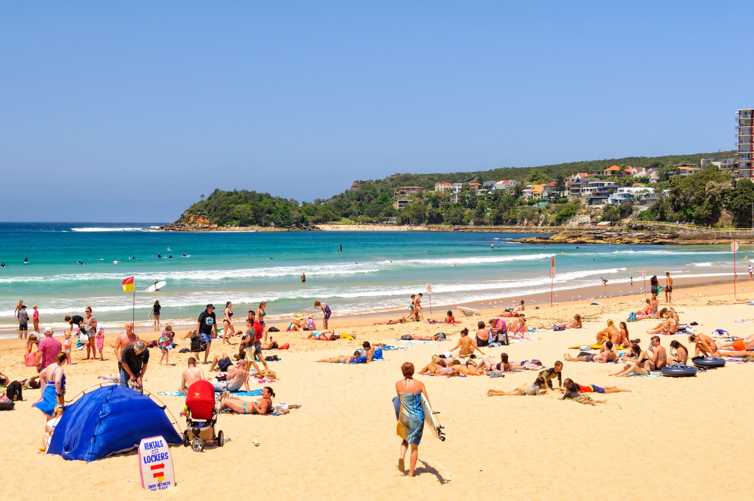 Manly Beach i Sydney - rekommenderade stadsdelar