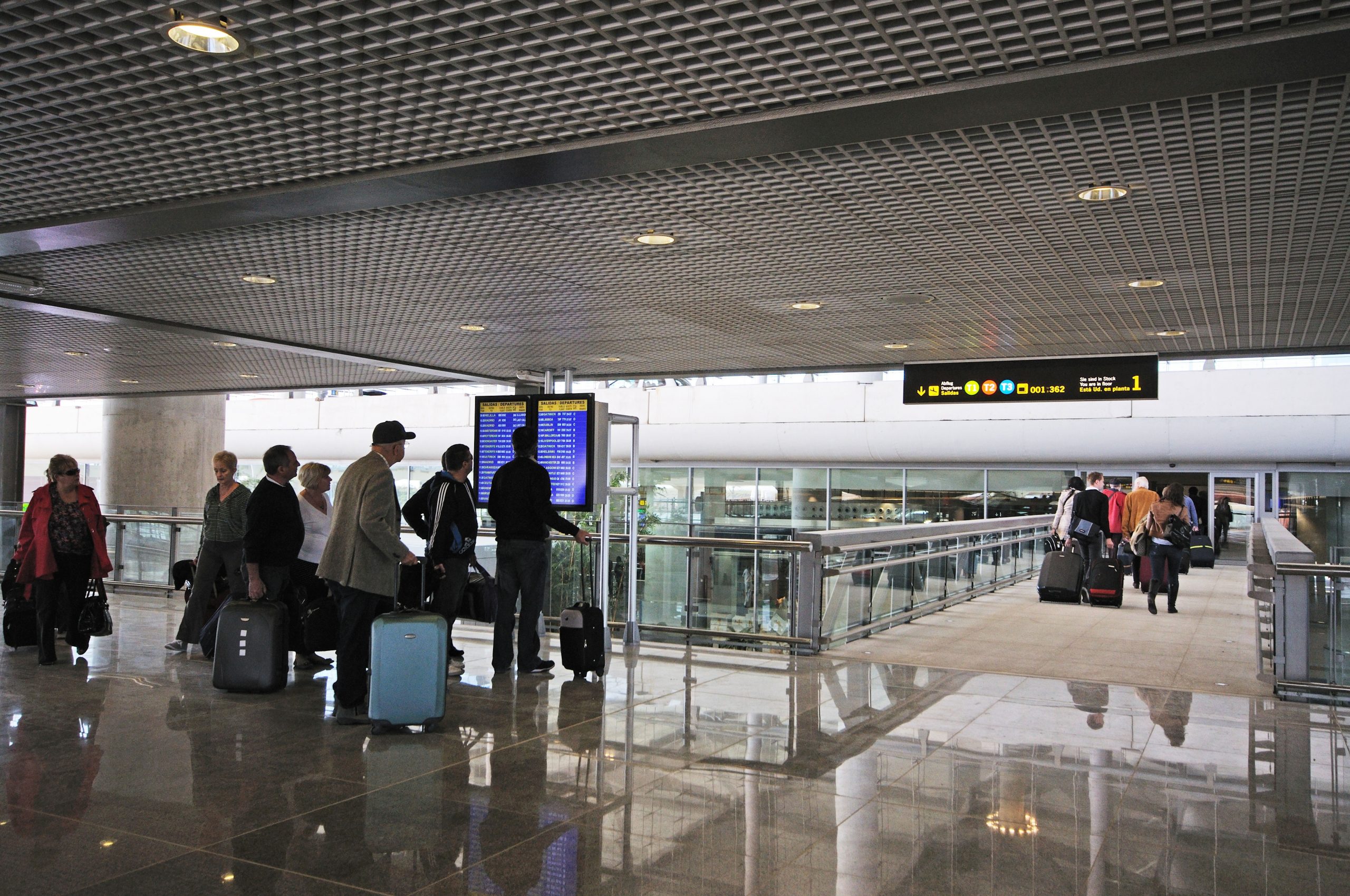 Slutsats transport från flygplatsen till centrum av Malaga