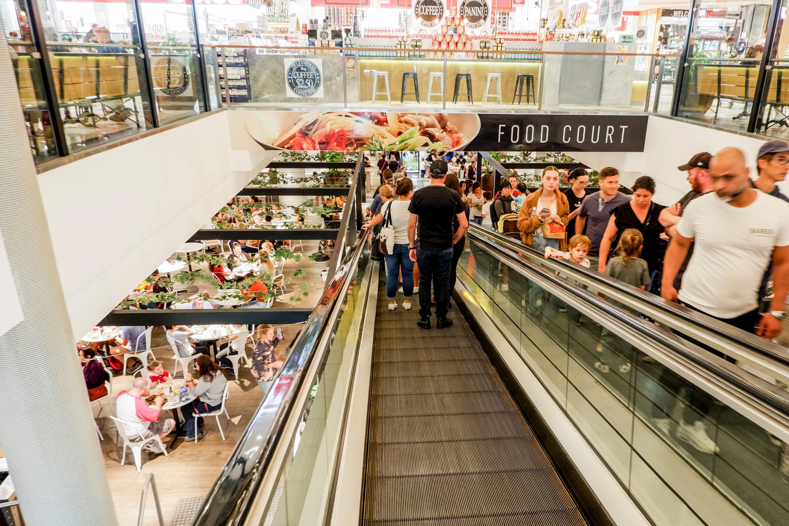 Westfield Mall i Sydney