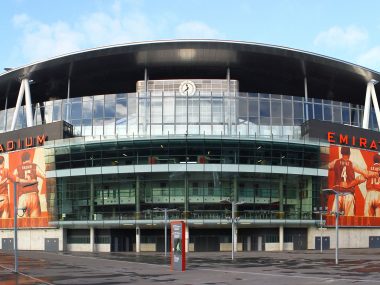 Emirates Stadium ikoniska Arsenals hemmaarena London