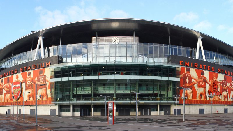 Emirates Stadium ikoniska Arsenals hemmaarena London