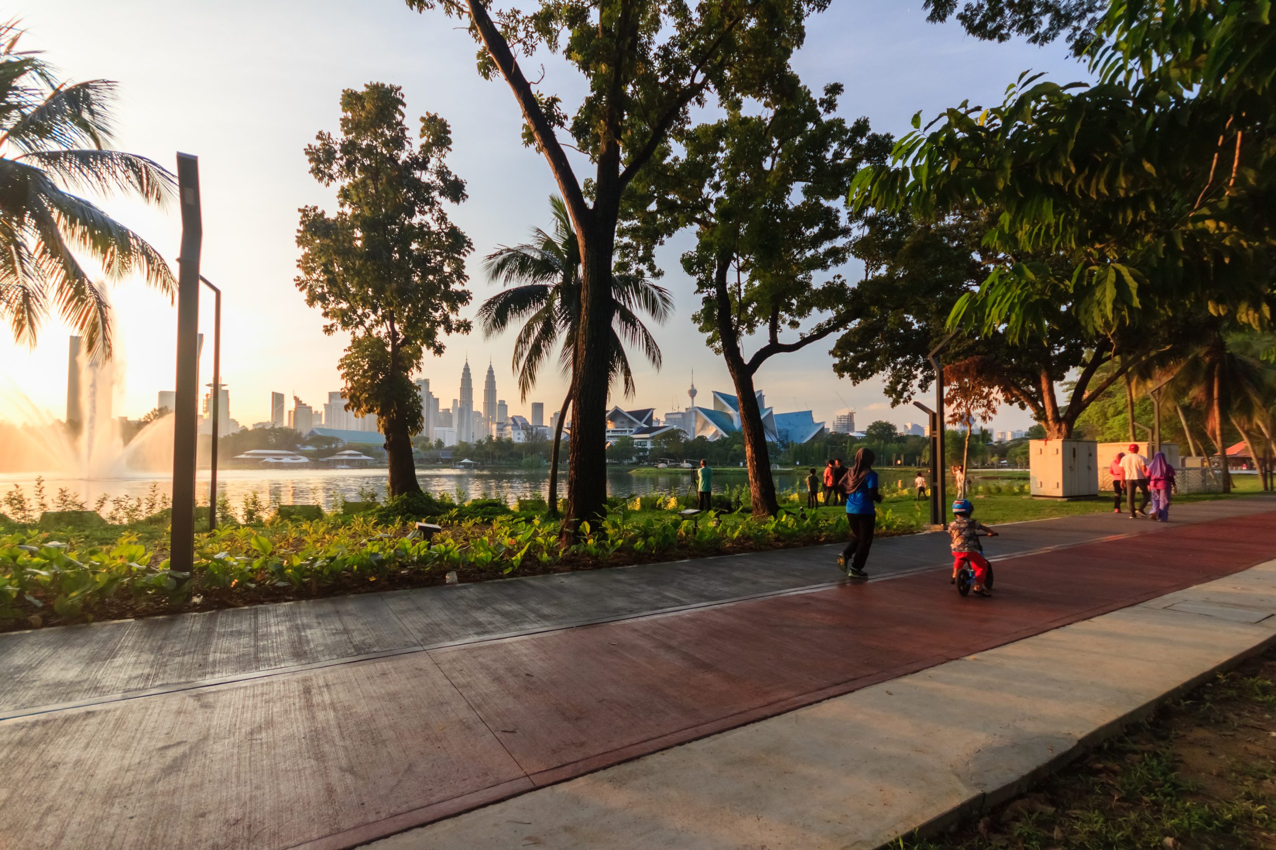 KL Sentral and Lake Gardens