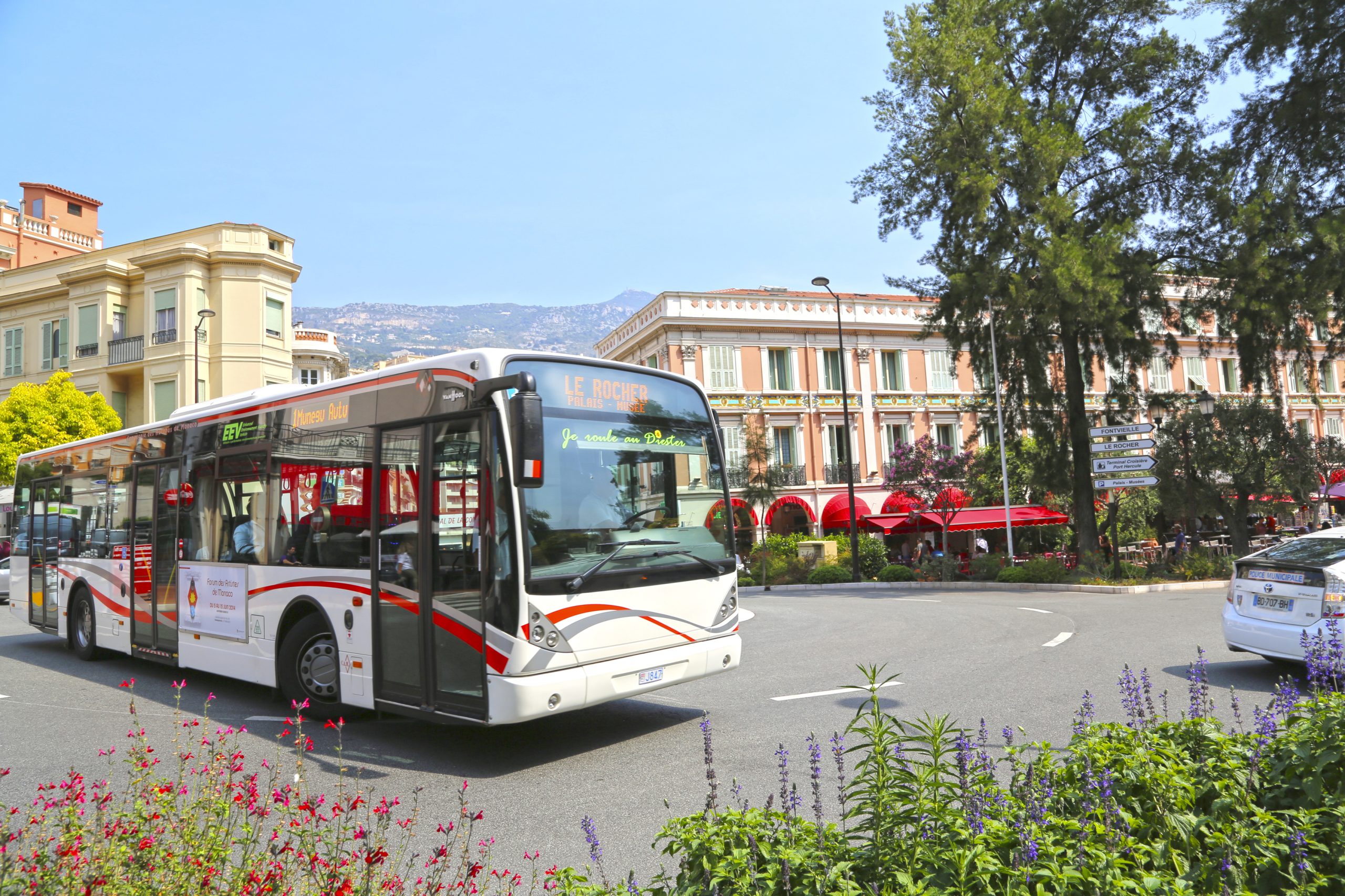 ultimata reseguiden Monaco buss